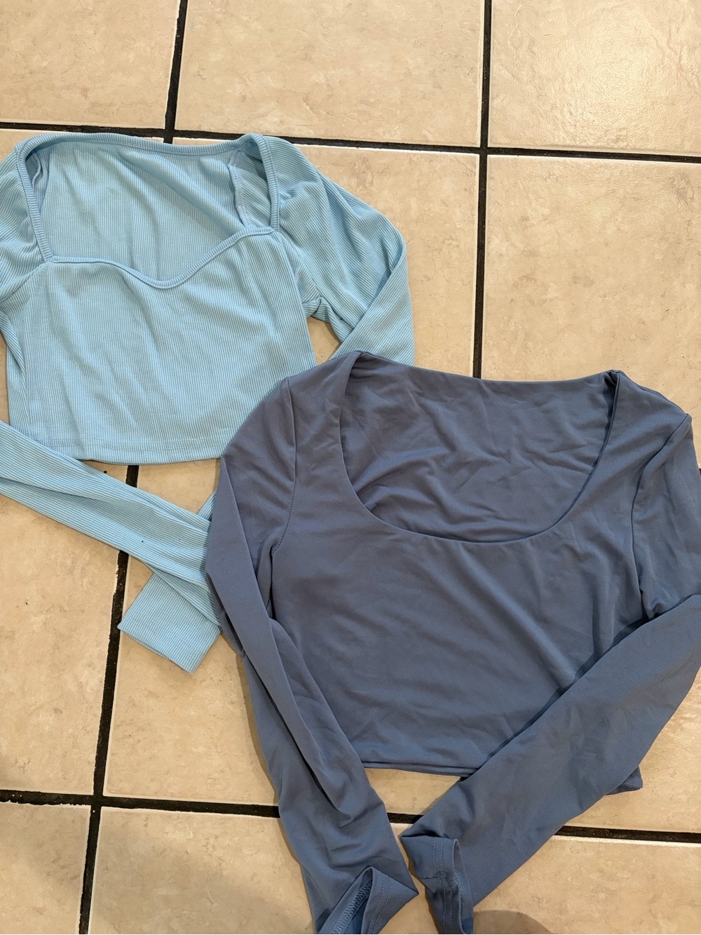 Women’s Long Sleeve blue top bundle